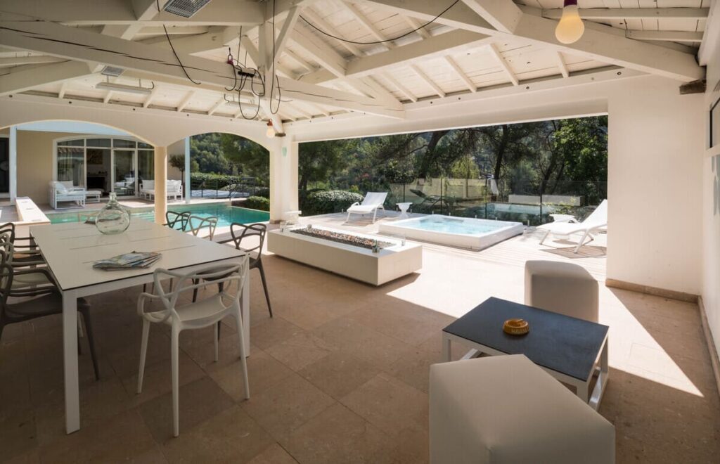 archiflam feu extérieur moderne blanc