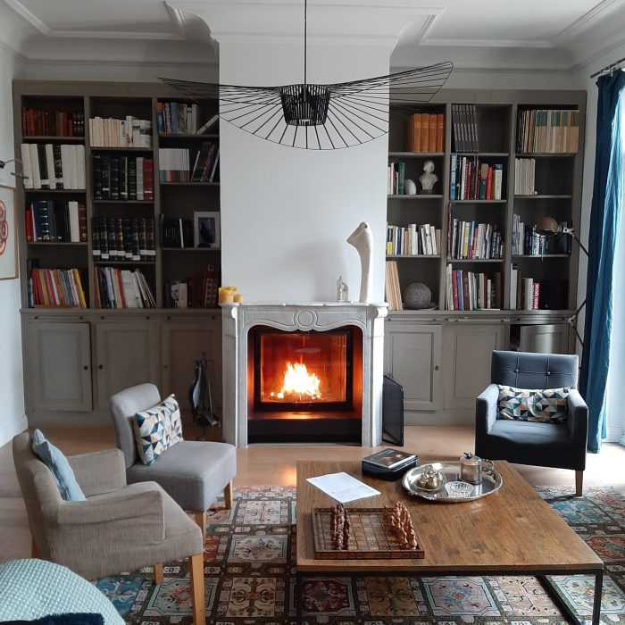 Rénovation d'une cheminée ancienne chez Archiflam chauffage Aix en provence
